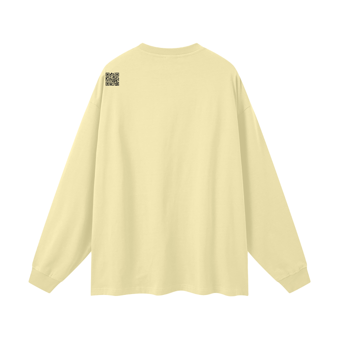 Gilded Streets™ (Rear Logo) - FOG Forged Cotton Long Sleeve Tee